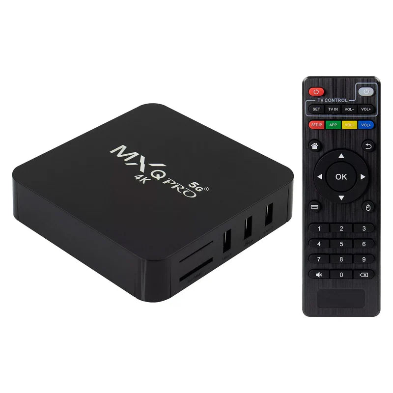 Tv Box 4k Mxq Pro con MagisTV instalado