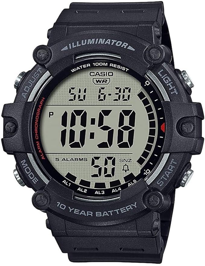 Reloj Original Casio Iluminador  Serie AE1500WH | Batería con 10 años de duración