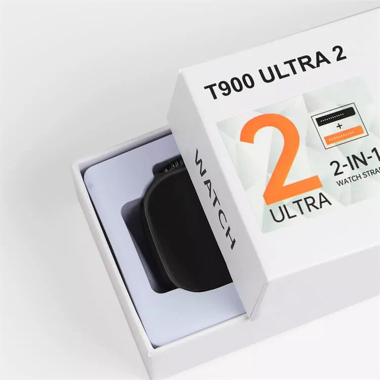 Reloj Smartwatch T900 Ultra 2 Serie 9 Año 2024 Con 2 Correas