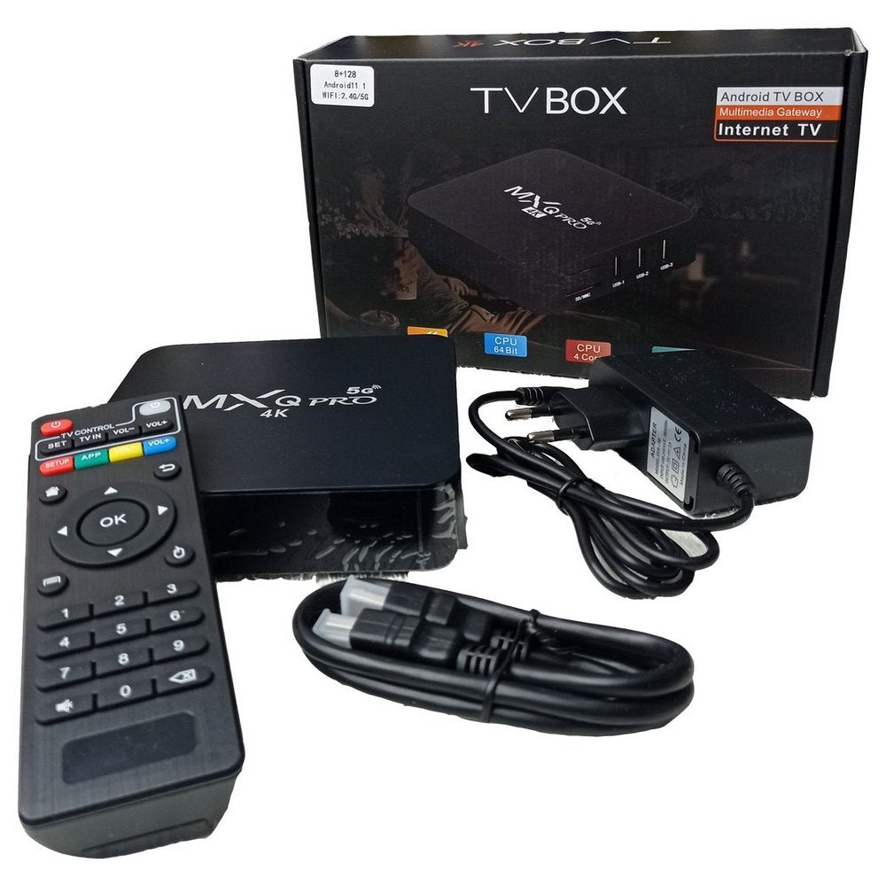 Tv Box 4k Mxq Pro con MagisTV instalado